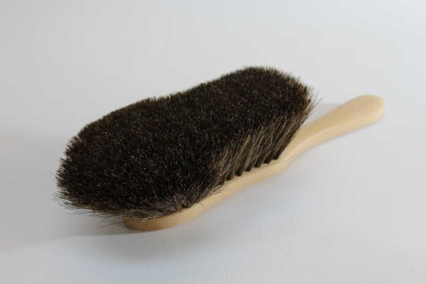 Handfeger Violine / Rosshaar braun